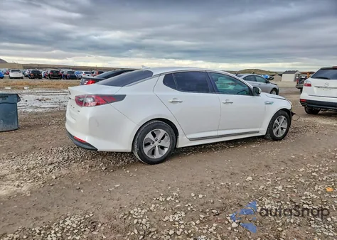 2015 Kia Optima Hybrid z USA, uszkodzony, nr VIN KNAGM4AD2F5083595